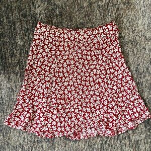 Reformation Flounce Skirt Grenadine Size 0